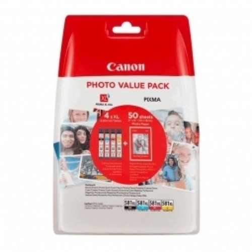 Canon CLI-581XL Photo Value Pack image 1