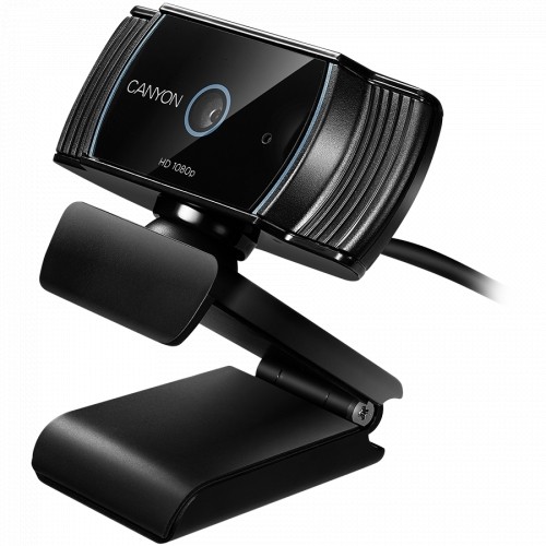 Canyon 1080P full HD 2.0Mega auto focus webcam with USB2.0 connector, 360 degree rotary view scope, built in MIC, IC Sunplus2281, Sensor OV2735 image 1