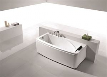 Акриловая ванна со смесителем VENTO 160x80x60cm, п