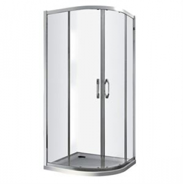Dušas stūris bez paliktņa Vento Tivoli 800*800*1850, fabric stikls 6mm, R550