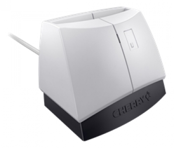 Kortelių skaitytuvas CHERRY, USB, baltas / ST1144