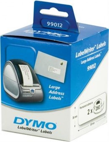 LabelWriter baltos adresų etiketės, 89x36mm, 24-pack (6240pcs), birios DYMO / S0722390 image 1