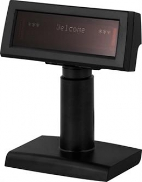 Deltacoimp Customer display, 2x20 characters, USB, Black VFD-200 / POS-408