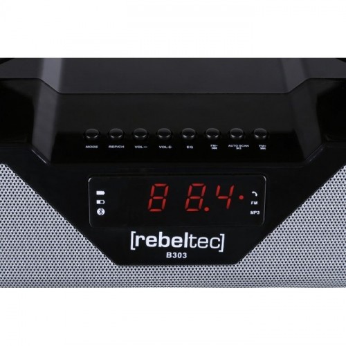 Rebeltec SoundBox 400 Bluetooth  Bezvadu Skaļrunis ar Micro SD / Radio / Aux / 3600 mAh / 20W Melns image 4
