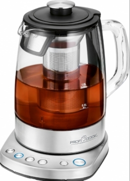 Glass tea and water kettle ProfiCook PCWKS1167G