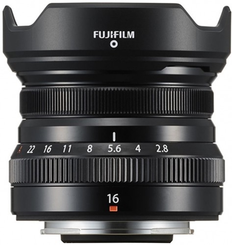 Fujifilm XF 16mm f/2.8 R WR objektīvs, melns image 2