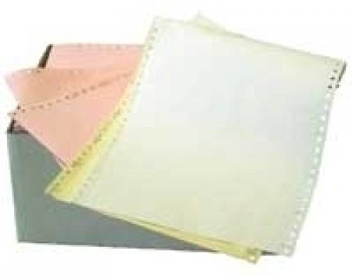 Printeru papīrs PLK-2-240, 15x210x15mm ar perforāciju, 2 slāņi, krāsains image 1