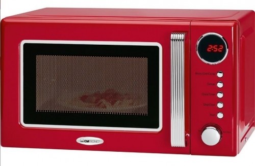 Retro Microwave With Grill Clatronic MWG790R red image 1