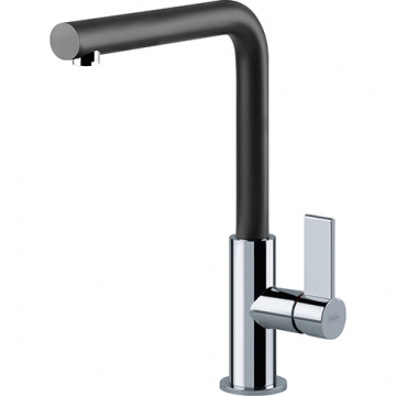 Franke Neptune Evo Chromed-Onyx 115.0373.930 Virtuves maisītājs, fiksēts uzgalis