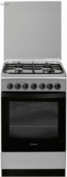 Gas cooker/electric stove Indesit IS5G5PHX/E