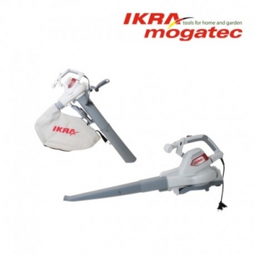 Elektriskais lapu pūtējs / savācējs 3 kW Ikra Mogatec ILS 3000 E