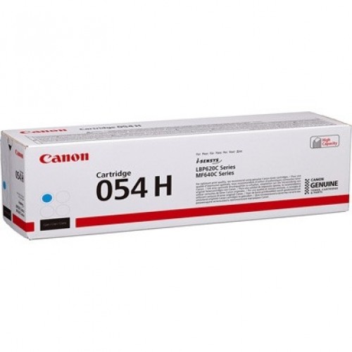 Canon Toner CLBP Cartridge 054H Cyan 3027C002 image 1