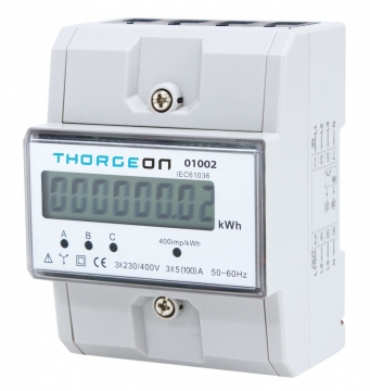 Thorgeon ENERGY METER 3 Phase 80A – 01002 Elektroenerģijas skaitītājs