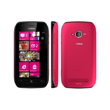 Nokia 710 Lumia Black/Fuchsia Windows Phone Used
