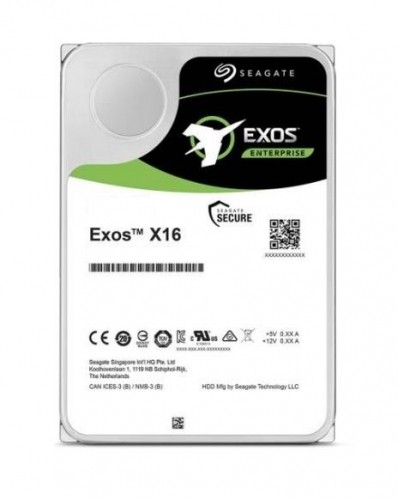 Seagate Exos X16, 3.5'', 14TB, SATA/600, 7200RPM, 256MB cache image 1