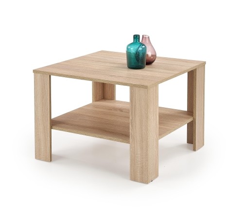 KWADRO SQAURE c. table, color: sonoma oak image 1