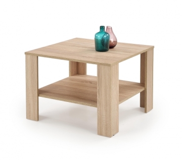KWADRO SQAURE c. table, color: sonoma oak