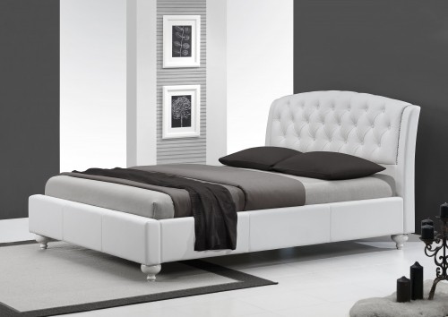 SOFIA bed color: white image 1