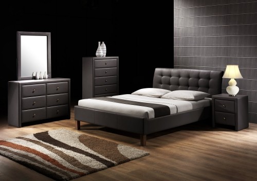 SAMARA bed color: black image 1
