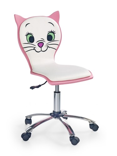 KITTY 2 chair color: white/pink image 1