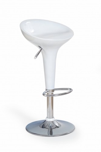 H17 bar stool color: white image 1