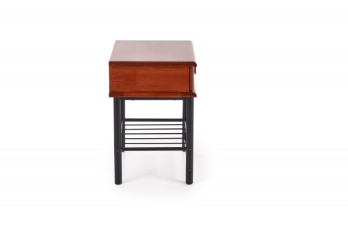 FIONA night stand color: ant cherry/black image 3
