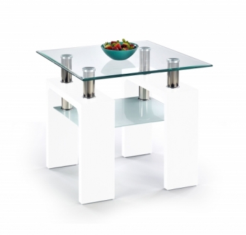 DIANA H KWADRAT coffee table color: white