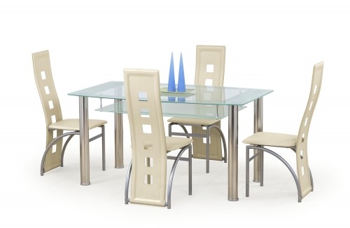 CRISTAL table color: transparent/milky image 1