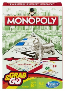 Hasbro Spēle Monopoly, ceļojumu formāts