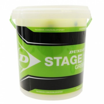 Теннисные мячи Dunlop Stage1 60-ведро, зеленый