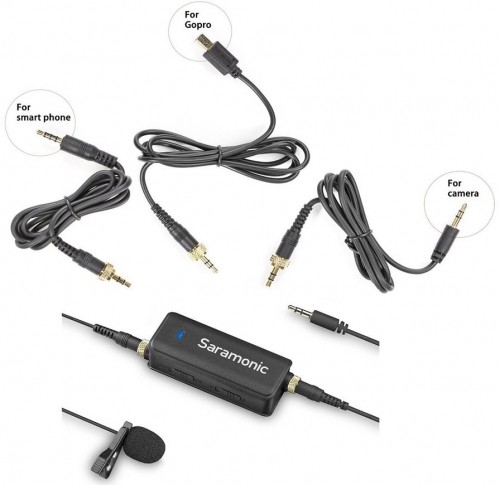 Saramonic microphone + adapter LavMic image 4