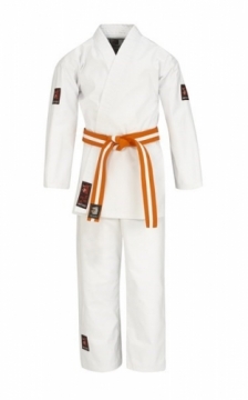 Karate suit Matsuru ALLROUND EXTRA 65% polyester and 35% cotton 140 cm white