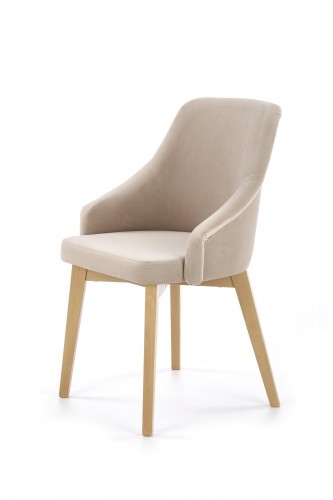 TOLEDO 2 chair, color: honey oak / SOLO 252 image 1