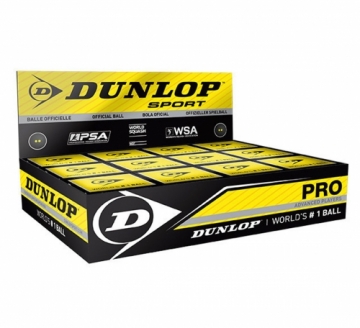 Dunlop Squashball Pro 12-box, suitable for advanced players