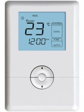 Remote control thermostat set