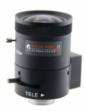 Lens  HD 1/2" 3.5-18mm 03518DC
