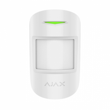 Ajax MotionProtect Plus Датчик движения с микроволновым сенсором и иммунитетом к животным (белый)