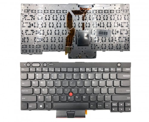 Keyboard Lenovo: Thinkpad T430, T530, L430, X230, W530 with frame and trackpoint image 1