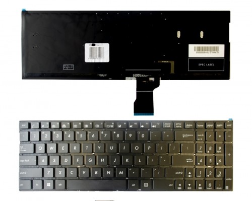 Keyboard ASUS: UX52, UX52A, UX52V, UX52VS, UX501 with backlight image 1