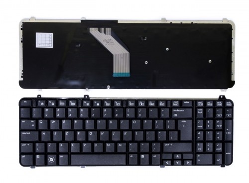 Keyboard HP Pavilion: DV6-1000, DV6-1100, DV6-1200, DV6-1300, DV6-2000, DV6-2100, UK image 1