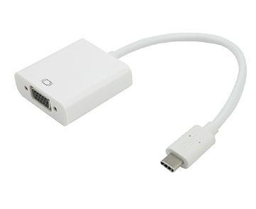 Adapter USB-C - VGA, 15cm
