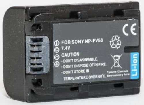Sony, battery NP-FV50 image 1