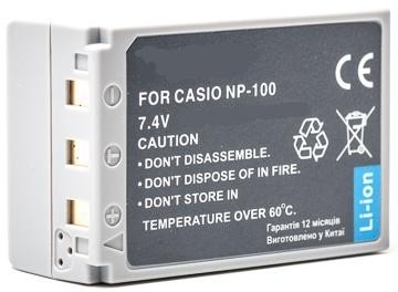Casio, battery NP-100