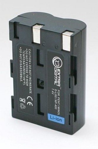 Minolta, battery NP-400, Pentax D-Li50 image 1