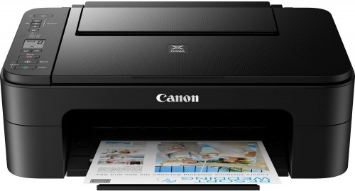 Canon inkjet printer PIXMA TS3350, black image 1