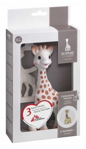 VULLI Sophie la girafe zobgrauznis 2gab 0m+ Award 516510E image 1