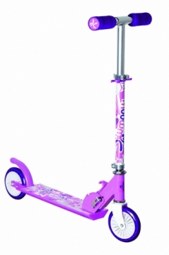 Muuwmi KiddyScooter Racing rozā - AU 507