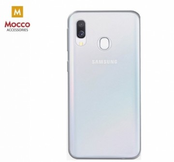 Mocco Ultra Back Case 0.3 mm Aizmugurējais Silikona Apvalks Priekš Samsung A205 Galaxy A20 Caurspīdīgs