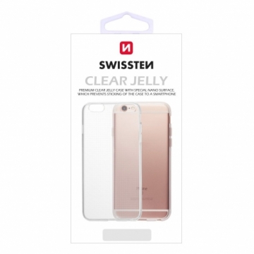 Swissten Clear Jelly Back Case 0.5 mm Silikona Apvalks Priekš Apple iPhone 11 Pro Caurspīdīgs