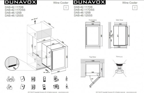 Dunavox Wine cooler DAB42.117DB image 4
